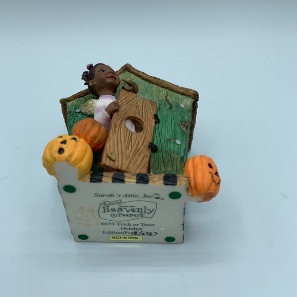 1998 Sarah's Attic Heavenly Peepers - Trick or Treat - October - Picture 7 of 7